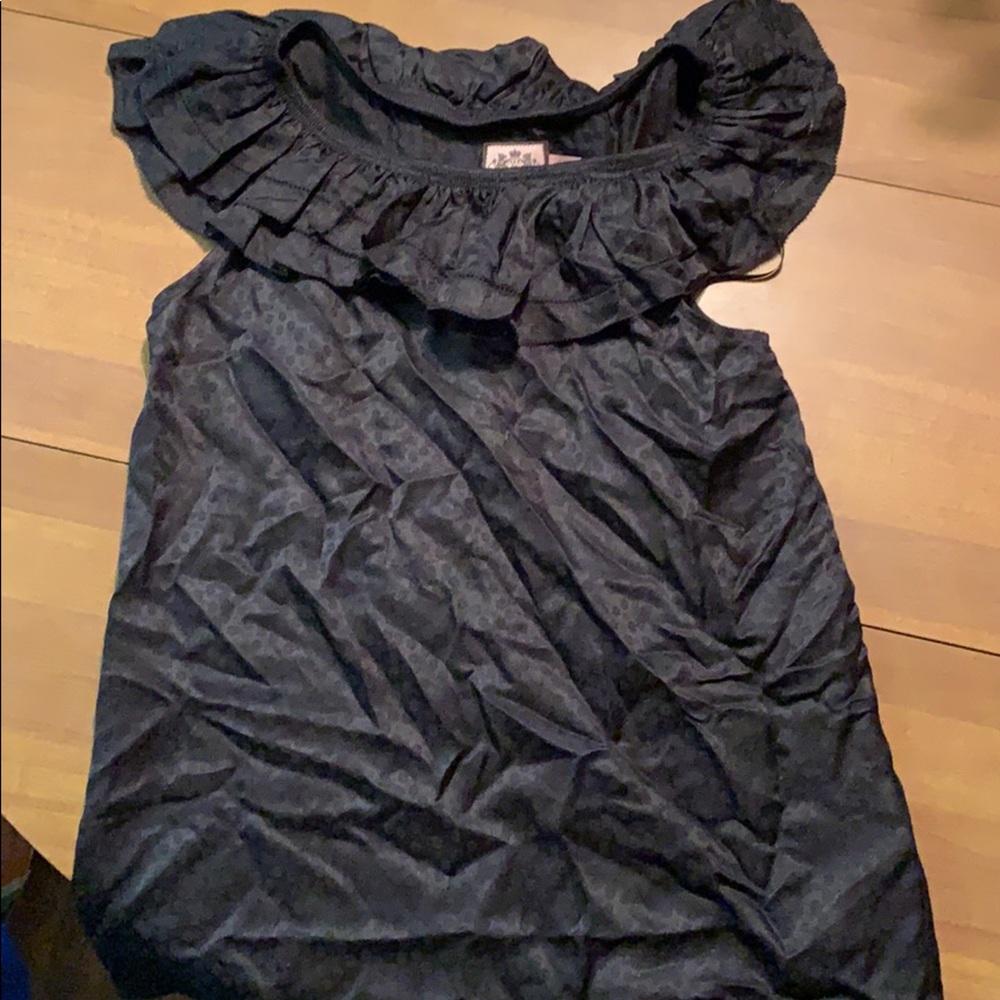 Off the should ruffle shirt